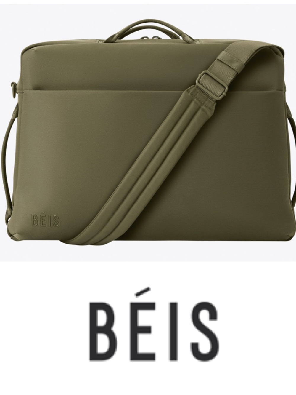 ****USED ONCE!!**** BÉIS The Ultimate Travel Duffel in Olive